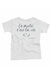 Child - T-Shirt - White - Grey